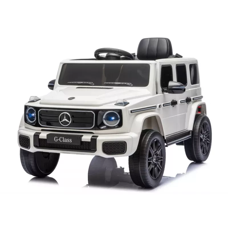 LEAN CARS Mercedes G 4x4 24V 2580 Veículo a Bateria Branco