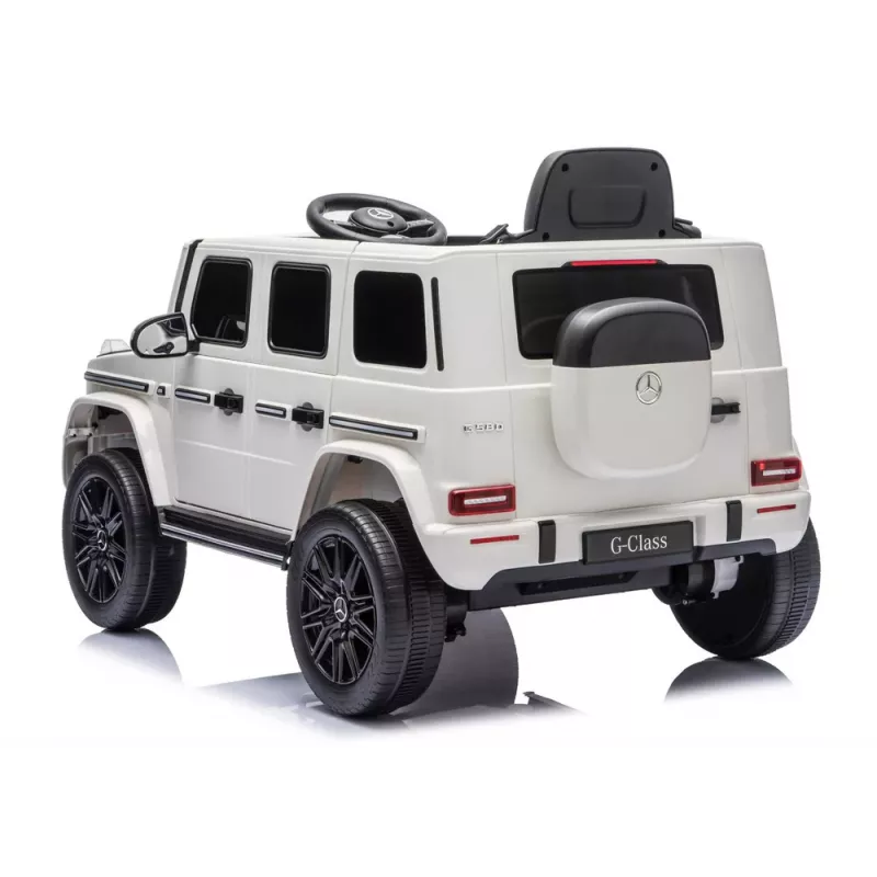 LEAN CARS Mercedes G 4x4 24V 2580 Veículo a Bateria Branco