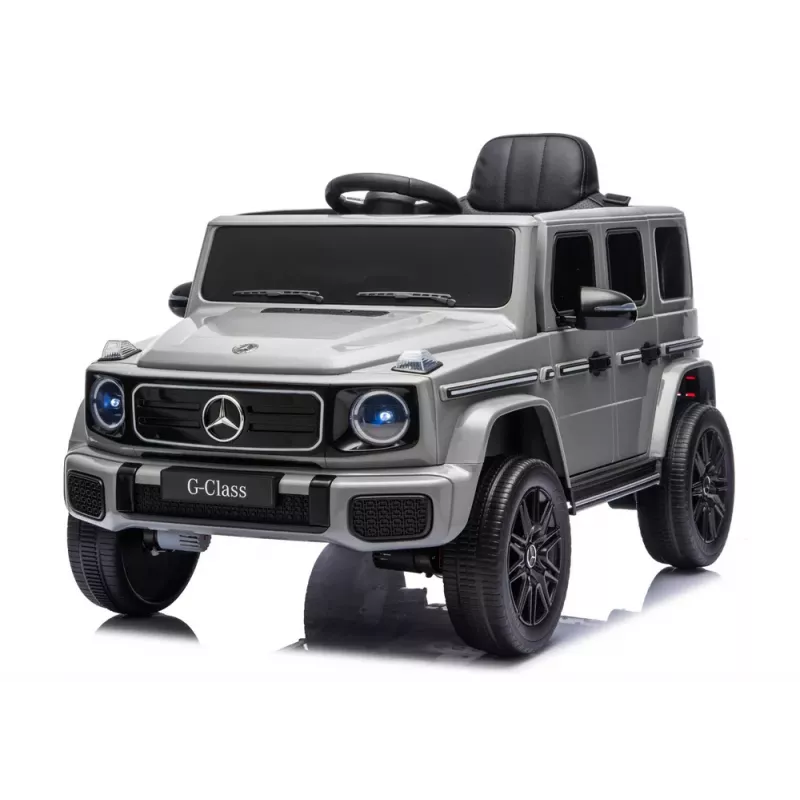 LEAN CARS Mercedes G 4x4 24V 2580 Veículo a Bateria Cinzento