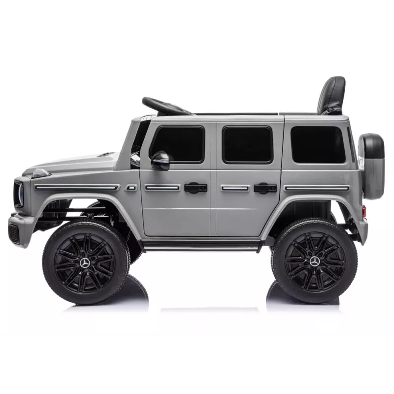 LEAN CARS Mercedes G 4x4 24V 2580 Veículo a Bateria Cinzento