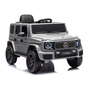 LEAN CARS Mercedes G 4x4 24V 2580 Veículo a Bateria Cinzento