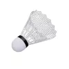 LEAN TOYS Conjunto de Badminton Raquetes Volantes Bolsa Preto