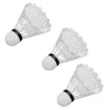 LEAN TOYS Conjunto de Badminton, 3 Raquetes, Volantes, Bolsa Laranja