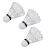 LEAN TOYS Conjunto de Badminton com 2 Raquetes, 3 Volantes e Bolsa, Verde