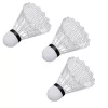 LEAN TOYS Conjunto de Badminton 2 Raquetes 3 Volantes Bolsa de Transporte Preto