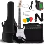 Guitarra elétrica V-TONE EGA 39 BK 4/4 Stratocaster preta