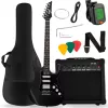 V-TONE EGA 39 MBK Guitarra elétrica 4/4 Stratocaster