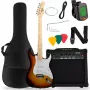 V-TONE EGA 39 SB Guitarra elétrica 4/4 Stratocaster Sunburst