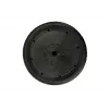 LEAN CARS Roda para carro elétrico para crianças JJ2168 - Roda motriz de substituição com perfil de borracha, preto