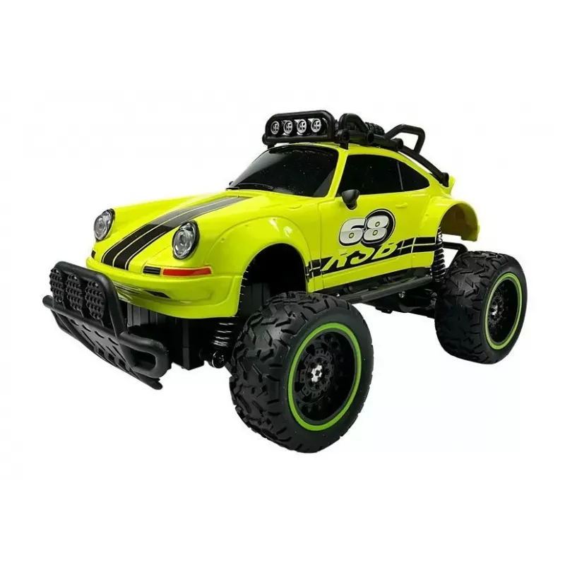 LEAN TOYS Carro telecomandado todo-o-terreno R/C Carocha verde 2.4G