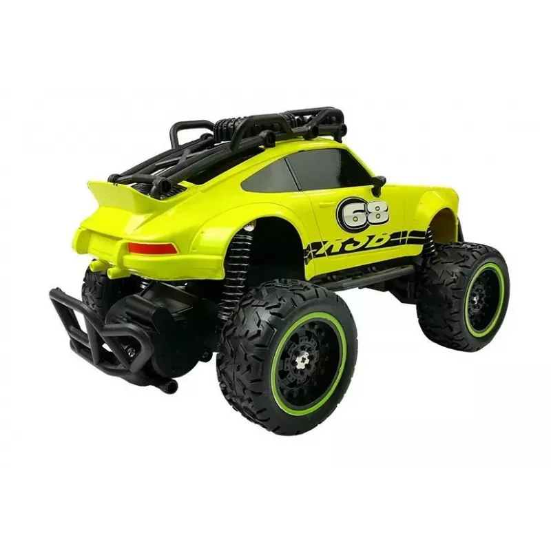 LEAN TOYS Carro telecomandado todo-o-terreno R/C Carocha verde 2.4G
