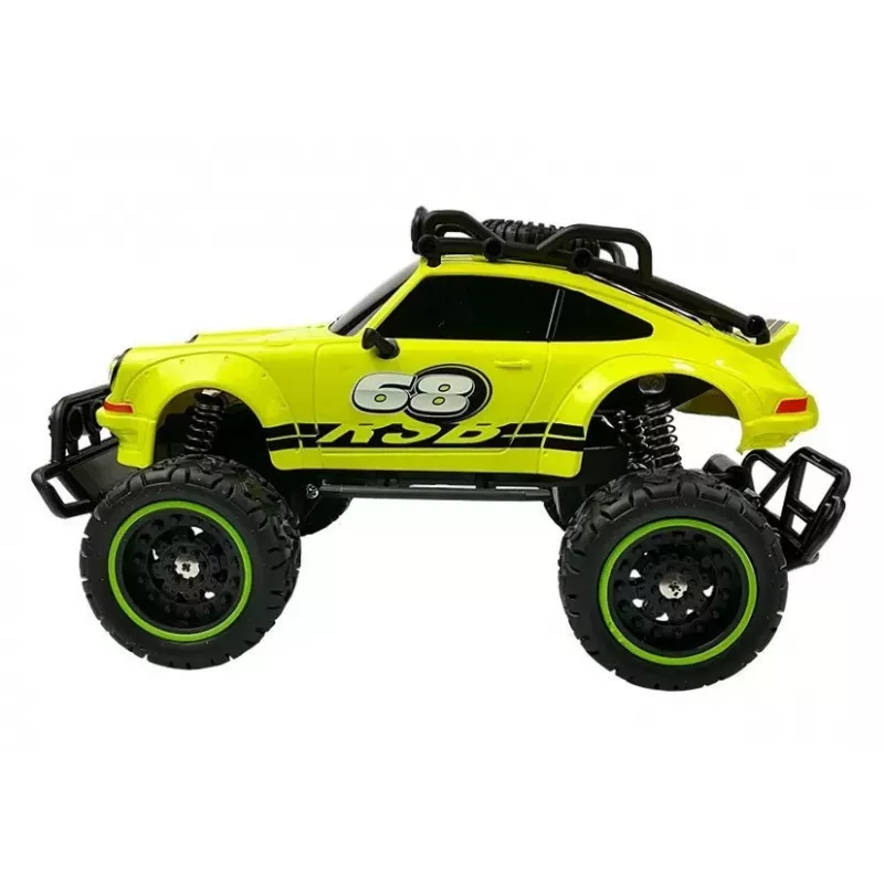 LEAN TOYS Carro telecomandado todo-o-terreno R/C Carocha verde 2.4G