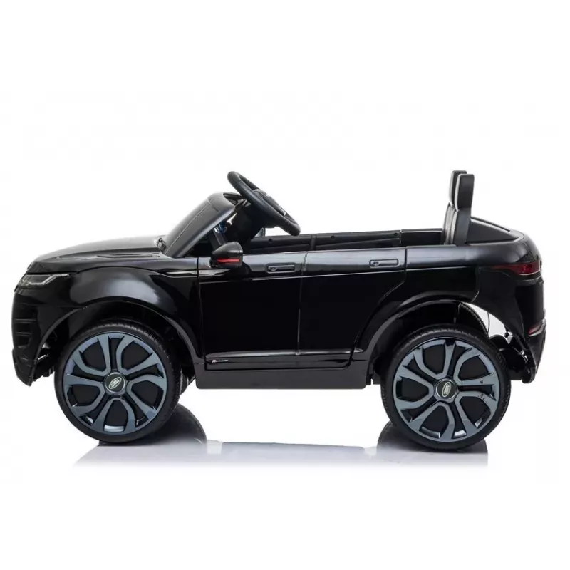 LEAN CARS Carro elétrico para crianças Range Rover Evoque preto lacado
