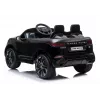 LEAN CARS Carro elétrico para crianças Range Rover Evoque preto lacado