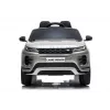 LEAN CARS Carro elétrico para crianças Range Rover Evoque prateado lacado