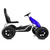 LEAN CARS Kart a pedais B012 rodas insufláveis azul