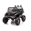 LEAN CARS Veículo elétrico para crianças Mercedes Unimog S preto