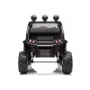 LEAN CARS Veículo elétrico para crianças Mercedes Unimog S preto