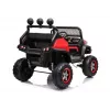 LEAN CARS Veículo elétrico para crianças Mercedes Unimog S vermelho