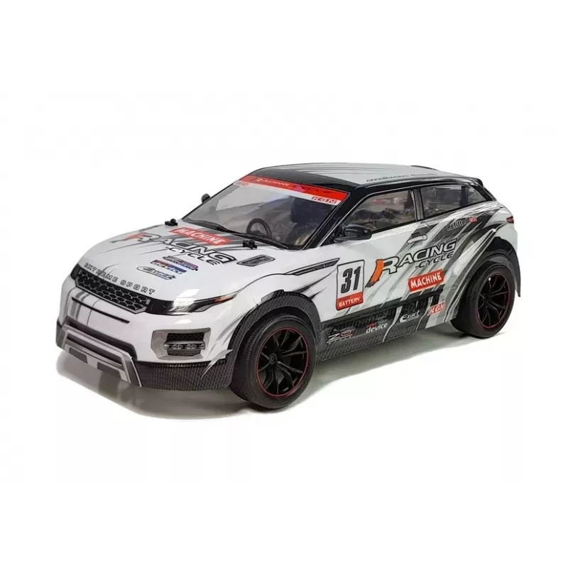 LEAN TOYS RC 1:10 Carro de Corrida Rally Desportivo Branco
