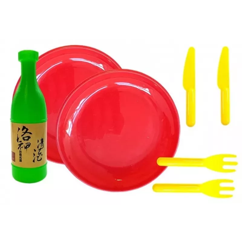 LEAN TOYS Conjunto de sushi para crianças com talheres - brinquedo de madeira de 27 peças para jogos de faz de conta