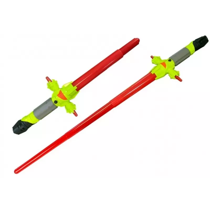 LEAN TOYS Armas espaciais pistola laser sabre de luz máscara verde