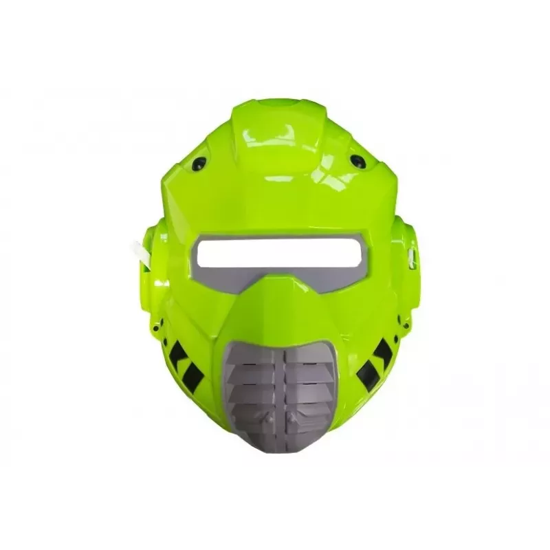LEAN TOYS Armas espaciais pistola laser sabre de luz máscara verde