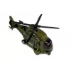 LEAN TOYS Helicóptero de salvamento militar 1:16 gancho som luz