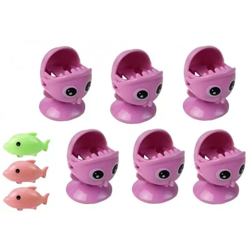 LEAN TOYS Conjunto de pesca rosa
