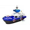 LEAN TOYS Barco de transporte policial com carros, sons e luzes