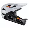 LEATT Capacete de Bicicleta MTB Enduro 2.0 V23 com Queixeira Amovível, Tamanho L (59-63 cm), Branco