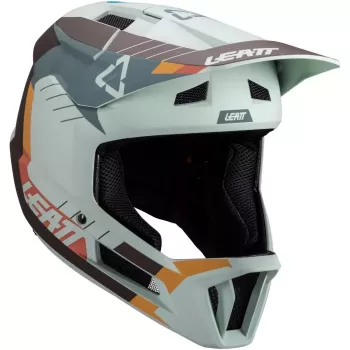 LEATT Capacete de Ciclismo Full-Face MTB Gravity 2.0 V25 Tamanho L Menta