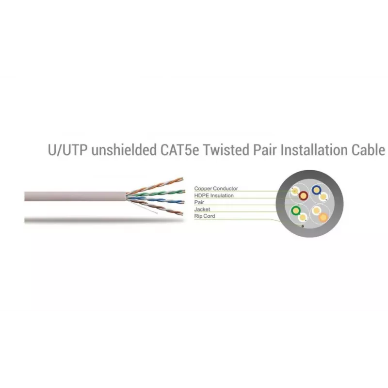 Sbox UTP-10Y CAT5e Cabo de rede 10m Amarelo RJ45 UTP