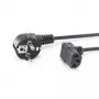 SBOX Cabo de alimentação para PC Schuko para IEC C13 2m Preto