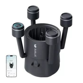 BUBLUE VORTEX V5 Robô de limpeza de piscinas sem fios