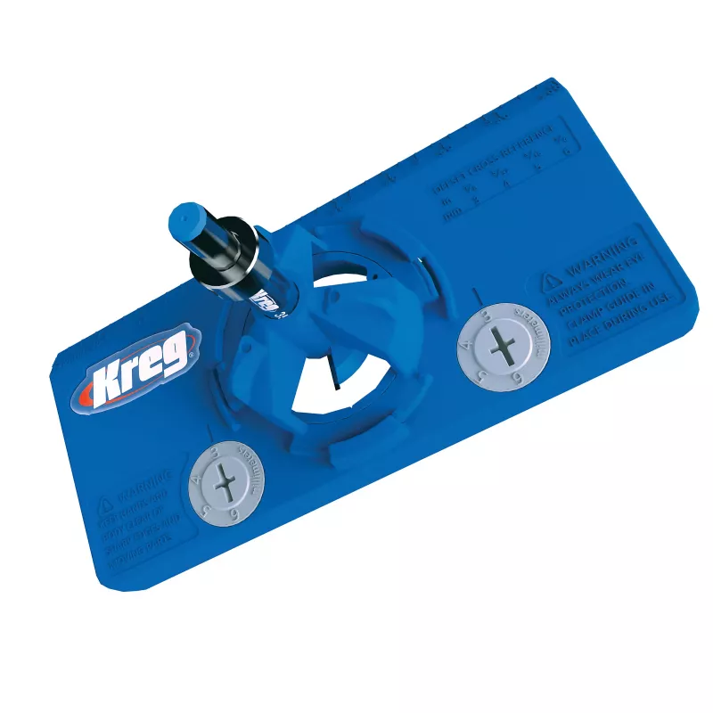 Gabarito de dobradiça de porta Kreg KHI-HINGE-INT