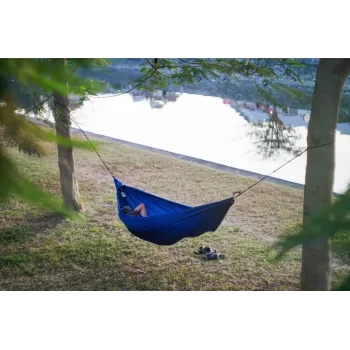 Ticket To The Moon TRAVEL HAMMOCK - Rede compacta para 2 pessoas, nylon, verde