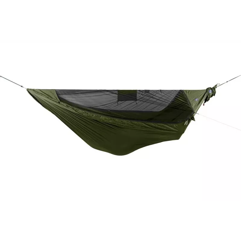 Ticket To The Moon PRO HAMMOCK rede 1 pessoa nylon verde-escuro