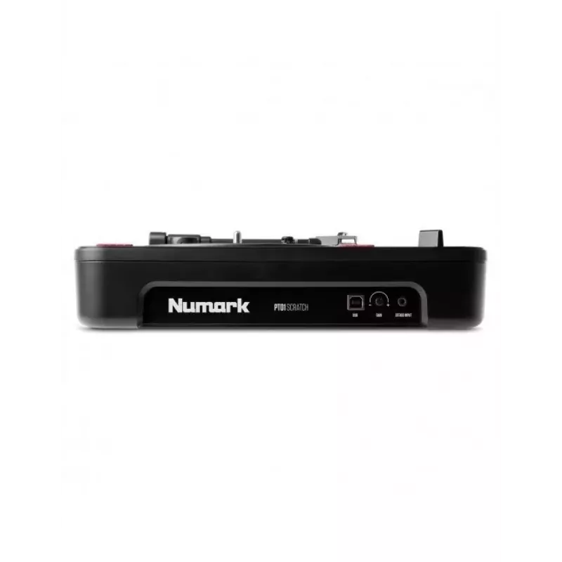 Numark PT01 Scratch - Gira-discos portátil semiautomático com interruptor de DJ-Scratch