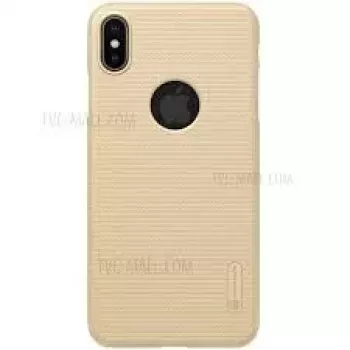 Nillkin Apple iPhone XR capa Super Frosted Shield dourada