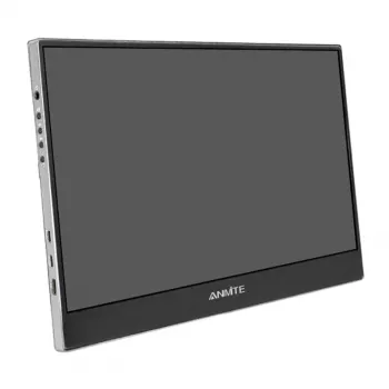 ANMITE A140W04 monitor portátil de 14 polegadas IPS FHD 60Hz USB-C HDMI altifalantes HDR10 FreeSync