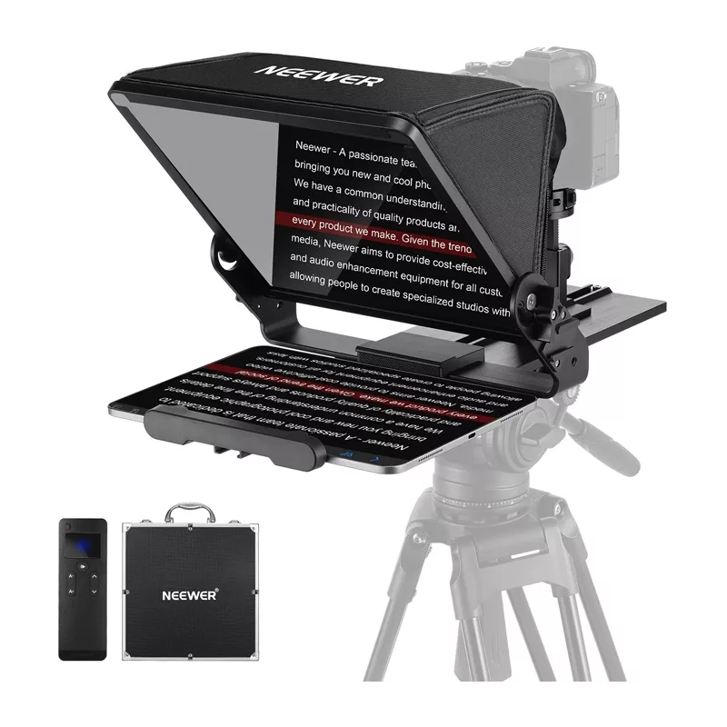NEEWER X12 II Suporte de Tripé para Tablet - Alumínio CNC, Pinça para Tablet 7,9