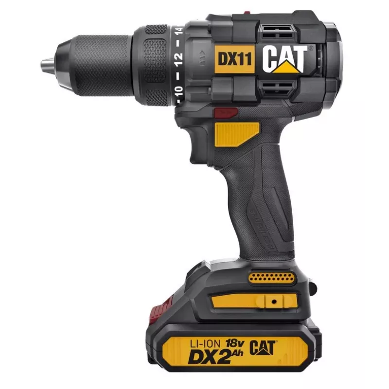 CATERPILLAR Aparafusadora com Bateria DX11 18V 2x2,0Ah Li-Ion