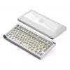 AKKO DIY Barebone Mechanical Keyboard Kit 75% 82-Key Triple Mode Hot-Swappable Gasket Mount Branco