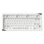 AKKO DIY Barebone Mechanical Keyboard Kit 75% 82-Key Triple Mode Hot-Swappable Gasket Mount Branco