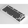 AKKO DIY Barebone Keyboard Kit 75% Branco Tri-Mode Hot-Swappable