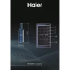 Haier HWS49GAE Wine Bank 50 Série 3 Garrafeira com compressor de instalação livre preto 49 garrafas