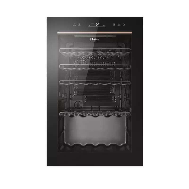 Haier HWS49GAE Wine Bank 50 Série 3 Garrafeira com compressor de instalação livre preto 49 garrafas