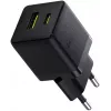 Carregador Baseus Palm 30W USB-C USB-A Preto