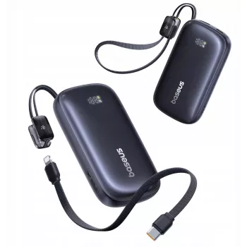 Baseus EnerFill FC21 QPow3 Ultra 10000 mAh 22,5W Power Bank preto